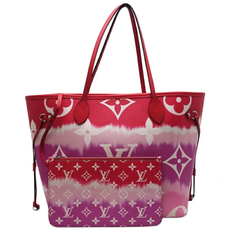 LOUIS VUITTON LV Escale Neverfull MM Women's Tote Bag M45127 Coated Canvas Rouge [Red/Purple/Pink]