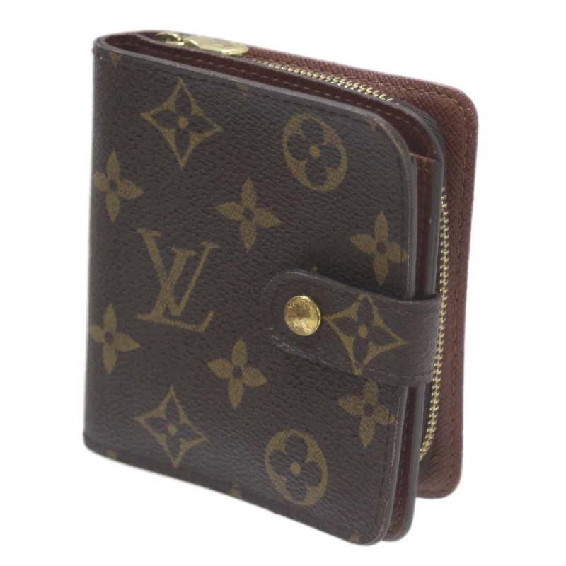 LOUIS VUITTON Zip Bifold Wallet Monogram M61667 CA0072