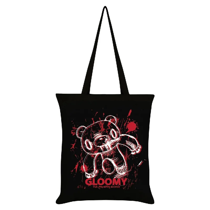 Gloomy Paint Splatter Tote Bag