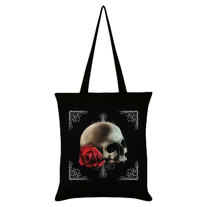 Grindstore Cranial Rose Tote Bag