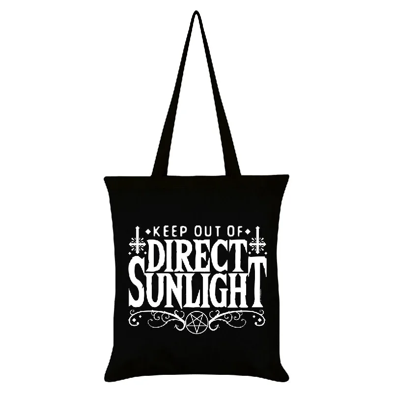 Grindstore Keep Out Of Direct Sunlight Tote Bag