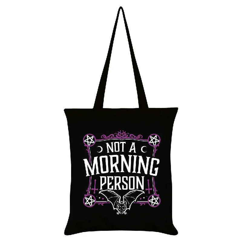 Grindstore Not A Morning Person Tote Bag