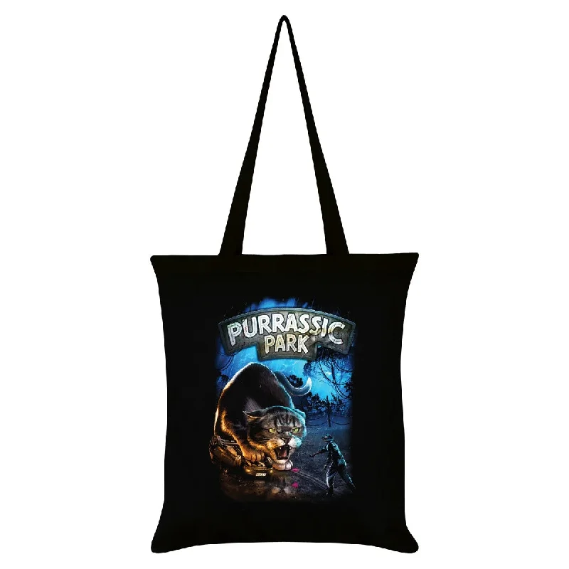 Grindstore Purrassic Park Tote Bag