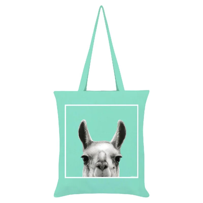 Inquisitive Creatures Llama Tote Bag