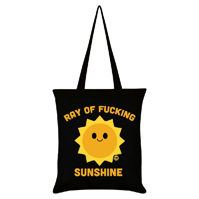 Pop Factory Ray of Fucking Sunshine Tote Bag