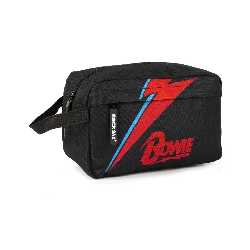 Rock Sax Lightning David Bowie Toiletry Bag