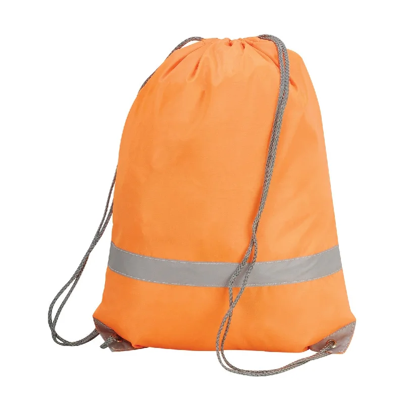 Shugon Stafford Drawstring Hi-Vis Tote Bag (13 Litres)