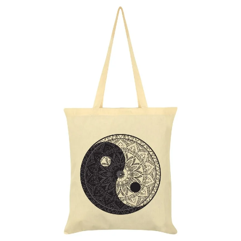 Unorthodox Collective Yin Yang Mandala Tote Bag