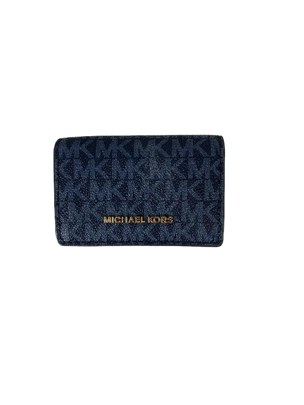 Blue Wallet Michael Kors, Size Small