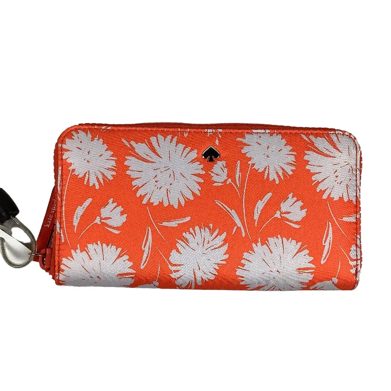 Orange Wallet Designer Kate Spade, Size Medium