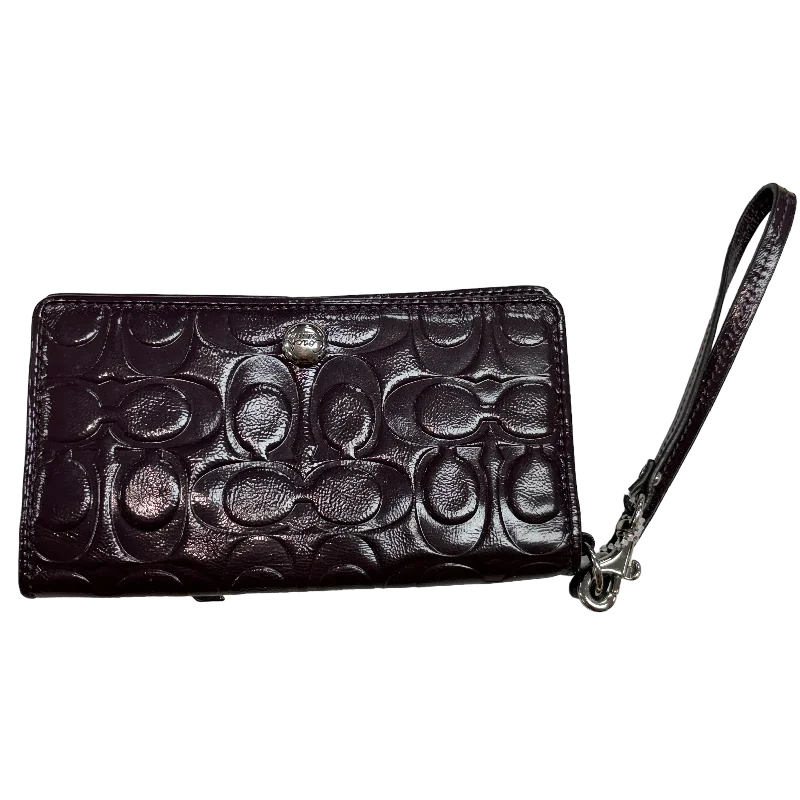 Wallet Designer Coach, Size Medium