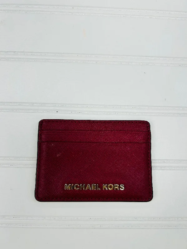 Wallet Designer Michael By Michael Kors, Size Small