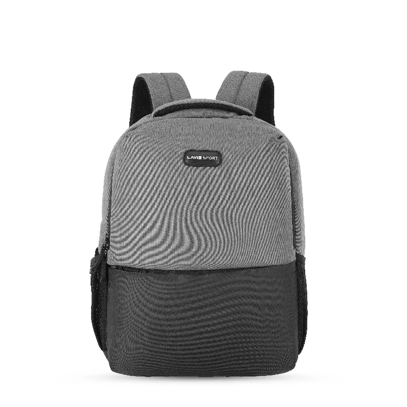 Lavie Sport Apex 21L Laptop Backpack For Men & Women Grey