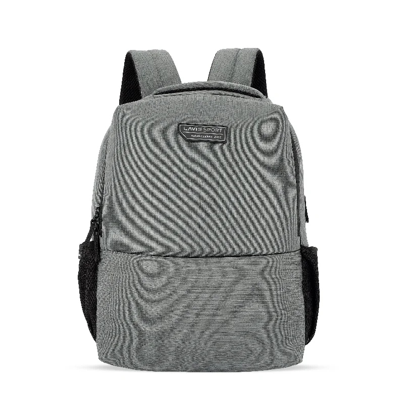 Lavie Sport Pex 21L Laptop Backpack For Men & Women Grey