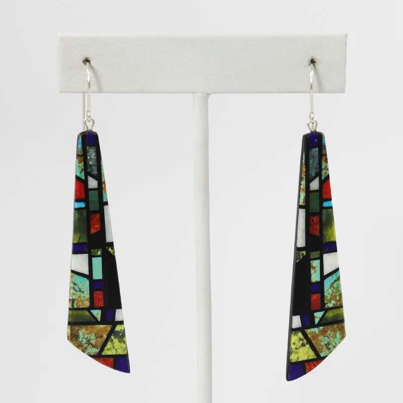 Inlay Earrings