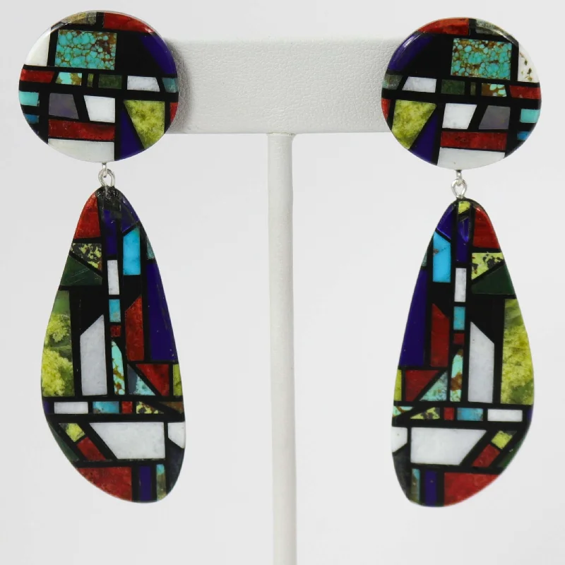 Inlay Earrings