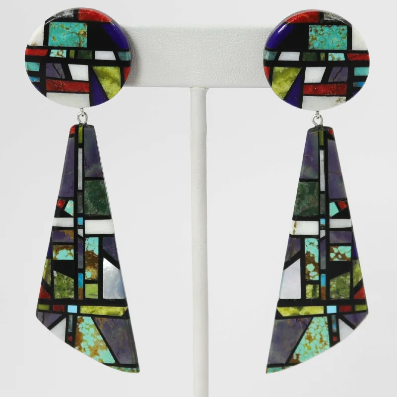 Inlay Earrings