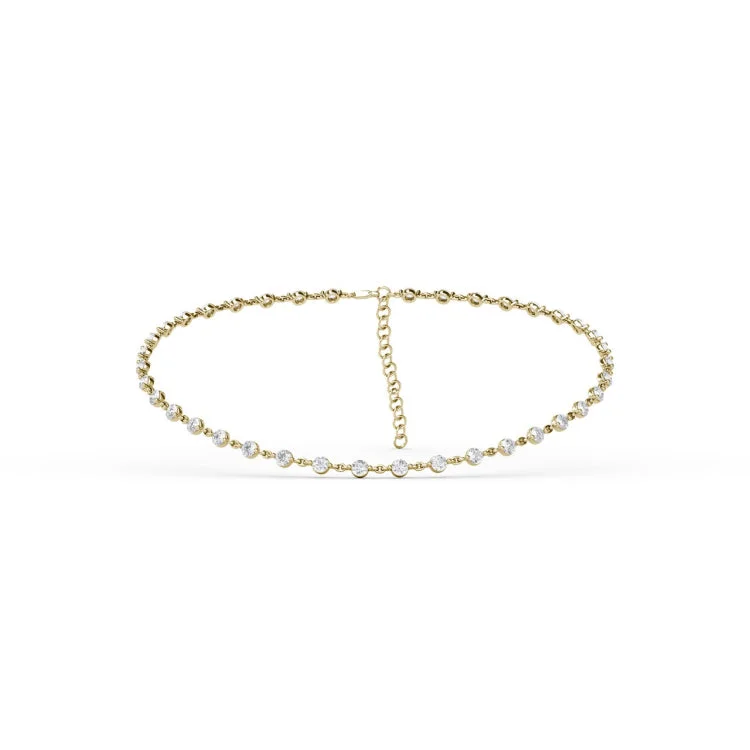 7.8ct Diamond Choker Necklace