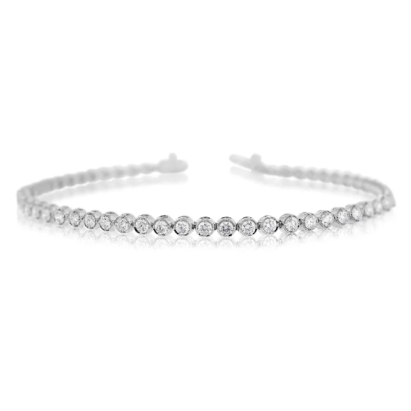 2.17 Carat Diamond Line Bracelet