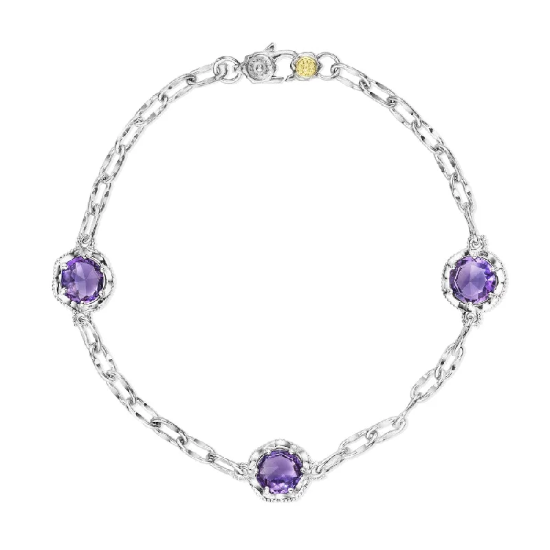 Tacori Triple Gem Bracelet