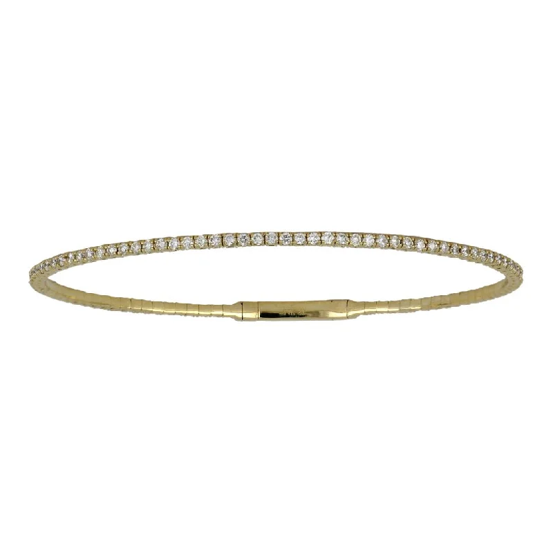 White Diamond Bangle (White Diamond 1.38 cts.)